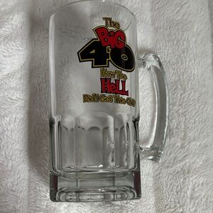 The Big 40 Glass Beer Mug